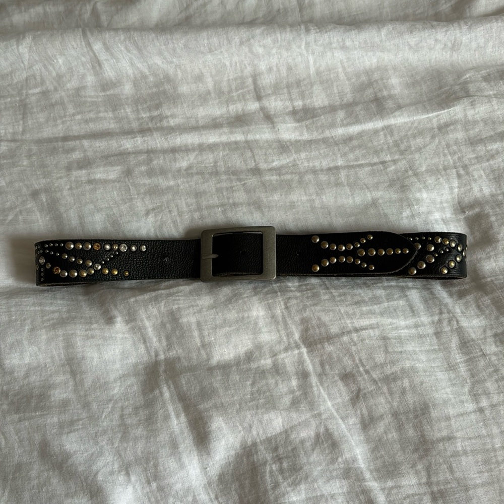 Genuine Leather Western Cowboy Belt